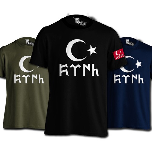 Göktürk türk shirt mit - göktürk,