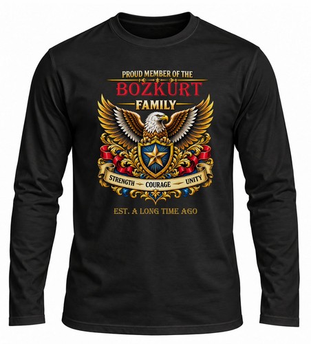 Bozkurt unisex langarm shirt - bozkurt,