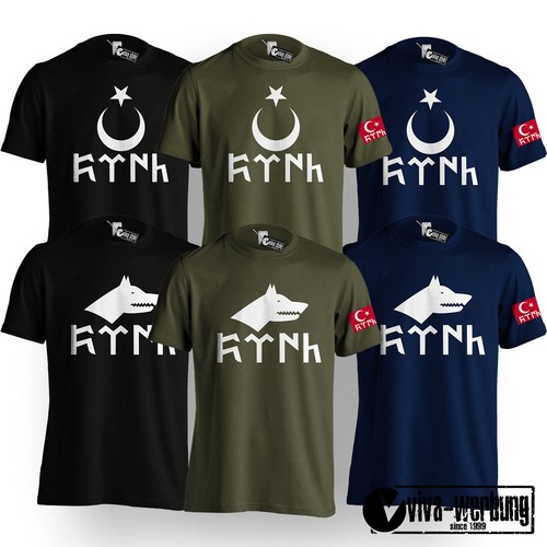 Göktürk bozkurt shirt - bozkurt, t-shirt