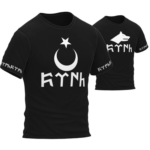 Göktürk türk shirt - türk, t-shirt